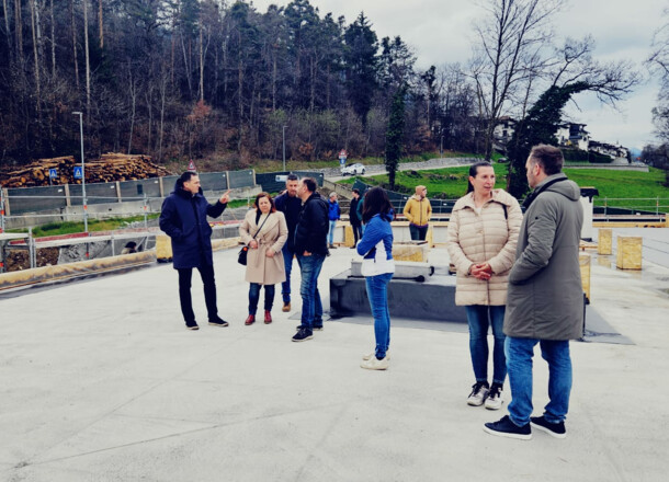 Zona Sportiva di Monteponente: completato il grezzo del nuovo edificio polivalente 