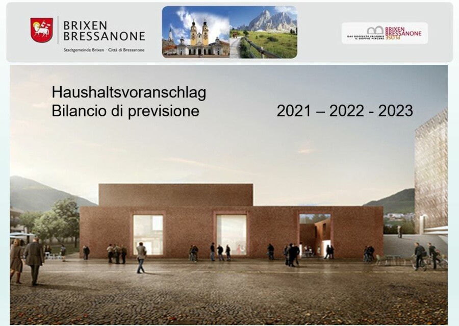 Il Consiglio comunale di Bressanone approva il bilancio di previsione 2021-2023