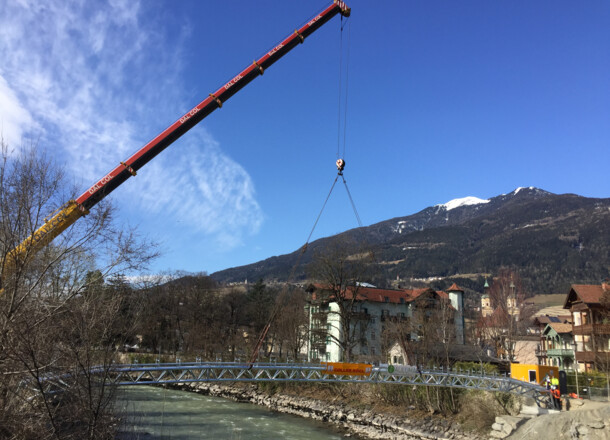 Bressanone-Terzo di Sotto: ponte per il cablaggio