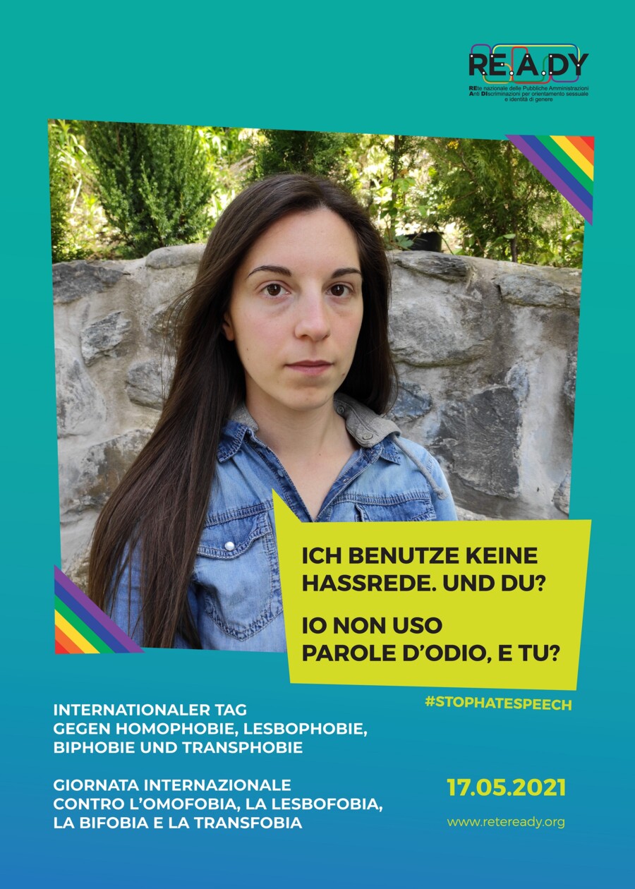 17 maggio 2021: 17^ Giornata Internazionale contro l'omofobia, la lesbofobia, la transfobia e la bifobia