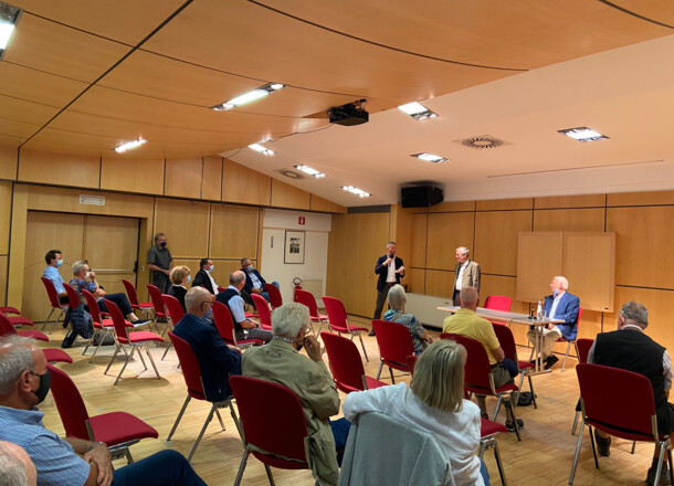 Stadtgespräch mit Zeno Giacomuzzi im Forum in Brixen
