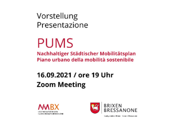 Vorstellung nachhaltiger städtischer Mobilitätsplan - PUMS