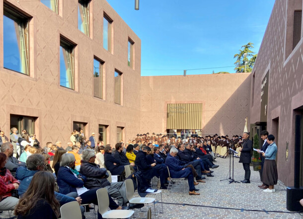 Festa nella zona Priel: Inaugurazione della Scuola di Musica e della sede della banda musicale, e successivo accesso alla palestra di roccia Vertikale dell’AVS