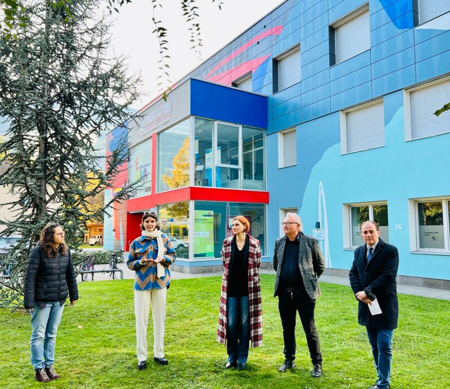 Murales di Giulio Vesprini al Circolo Ricreativo Don Bosco a Bressanone