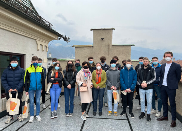 Studenti del WFO in visita al comune