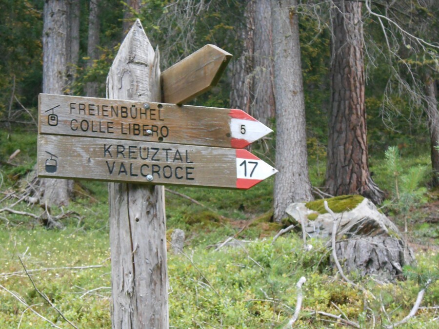 Schließung Wanderweg Nr. 17 und Biketrail auf der Plose