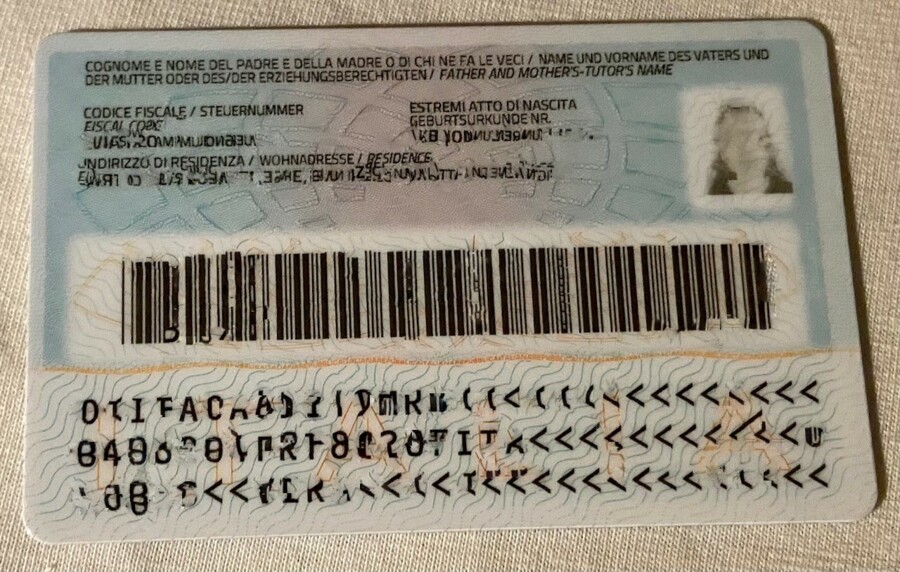  Non rilasciabili carte di identità elettroniche