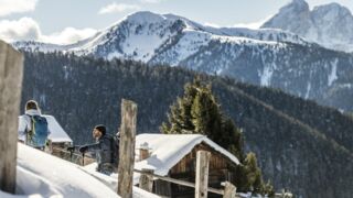 Escursione con le ciaspole Alpe di Luson