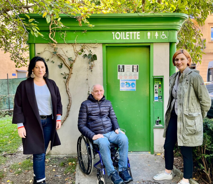 Accesso ai bagni per disabili con la chiave EURO