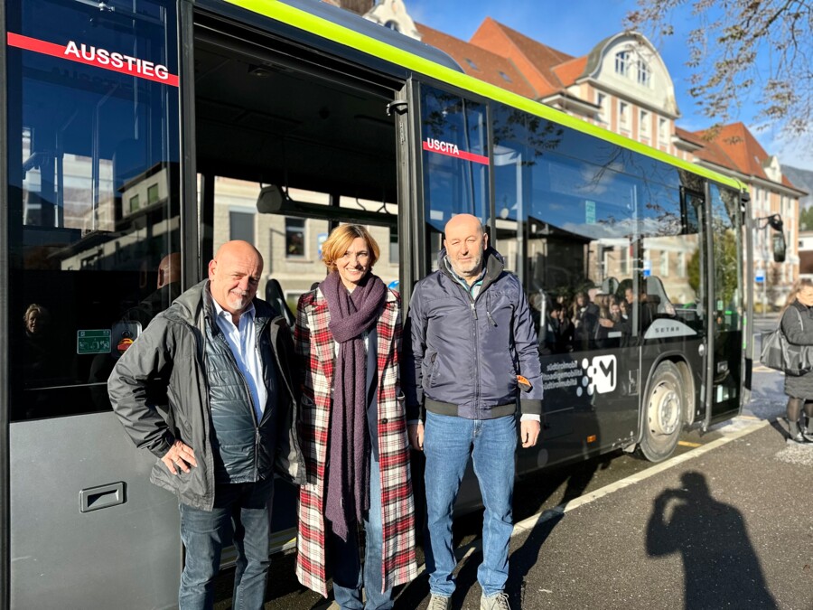 Sicher Busfahren- wieder Busschule in Brixen