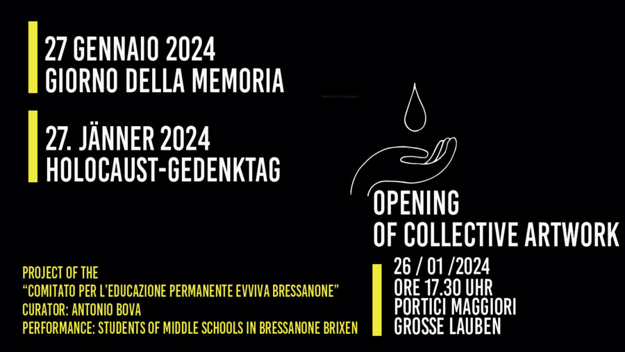 "GOCCE DI MEMORIA" - Giornata della Memoria