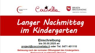 Progetto “Pomeriggio lungo” alla scuola dell’infanzia Mozart confermato – iscrizioni aperte fino al 30 maggio