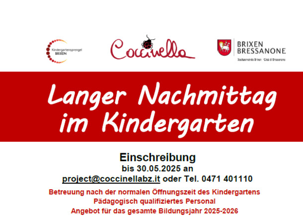 Progetto “Pomeriggio lungo” alla scuola dell’infanzia Mozart confermato – iscrizioni aperte fino al 30 maggio